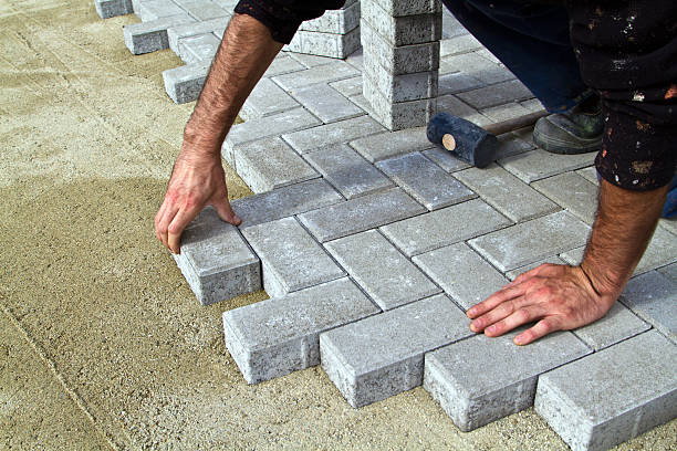 Permeable Paver Driveway in Park Ridge, NJ